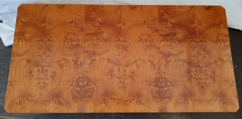 Table basse loupe d'orme