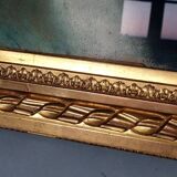 Portrait of an elegant young woman, signed pastel dated 1888, 86x68 cm SC234