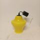 Suspension opaline jaune
