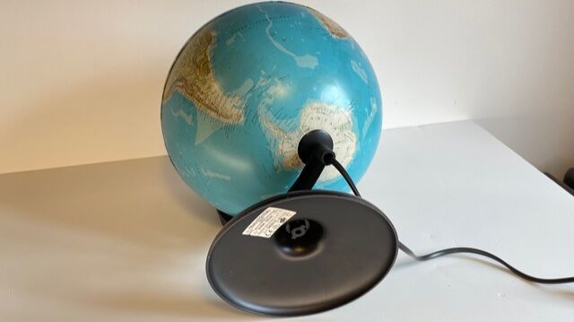 Luminous globe made in italy vintage
