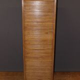 Light oak curtain binder