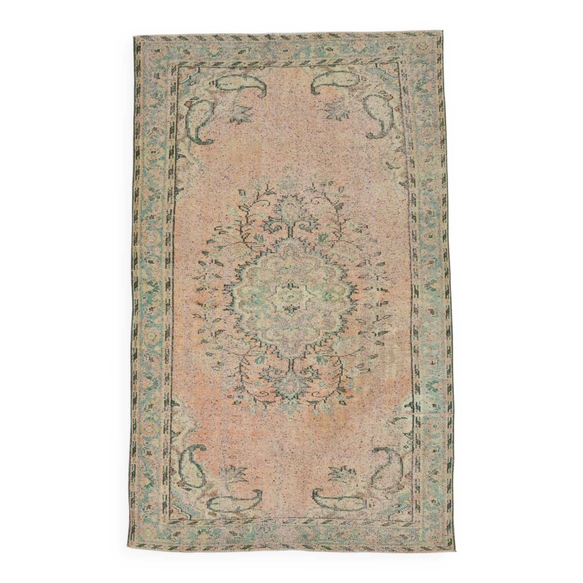 Vintage Turkish Rug, 158x256 Cm