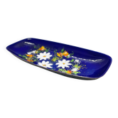 Enameled platter, copper bowl, Germany, 1960s