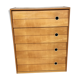 Shoe cabinet in light wood year 1960 vintage