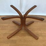 Round designer coffee table "Siesta", INGMAR RELLING for WESTNOFA, 1970s