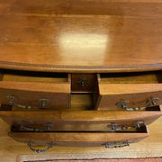 Louis XIV style chest of drawers in cherry, 4 drawers. Perfect condition.