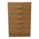 Chest of drawers with 6 drawers