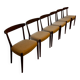 6 Scandinavian teak chairs