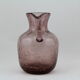 Milk/cream Biot bubble glass jar, pitcher