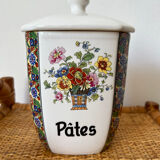 Duo of vintage spice jars
