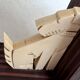 Art Deco bookends in rosewood and Bakelite