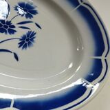 Plat en faïence Fénal Badonviller