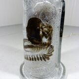 Lampe de table en verre par Mazzega, Italie