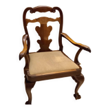 Fauteuil Chippendale 19ème siècle