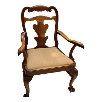 Fauteuil Chippendale 19ème siècle