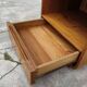 Maison Regain hi-fi storage unit in vintage elm