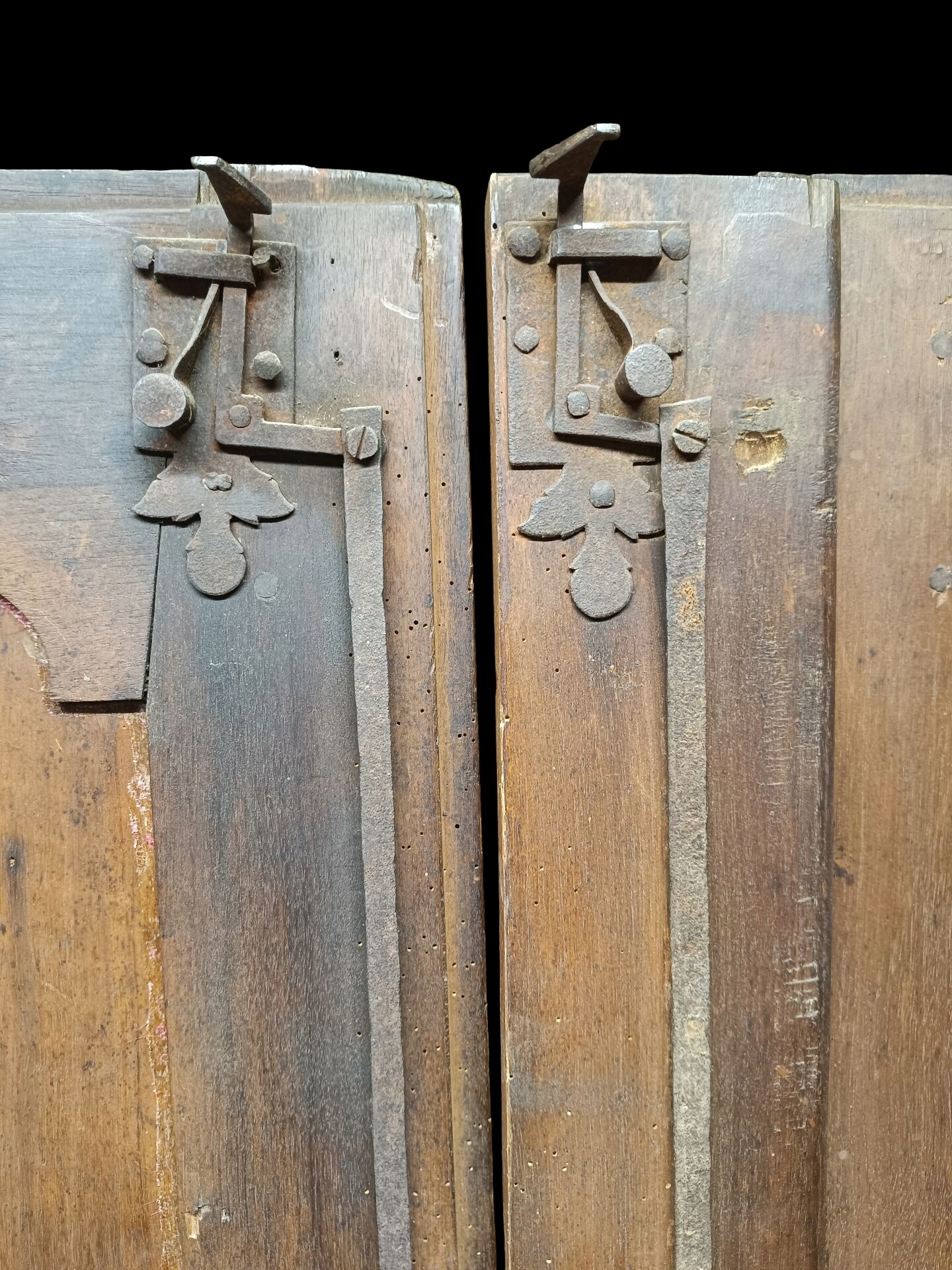 Walnut door set