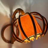 Appliques Louis Sognot bambou années 60