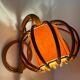 Louis Sognot bamboo wall sconces from the 1960s