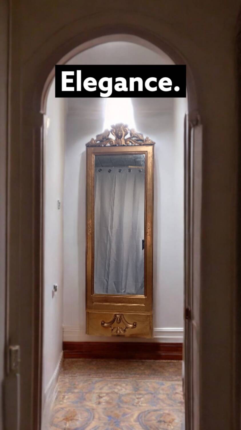 Antique mirror
