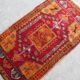 Vintage Turkish hallway rug 54x96 cm