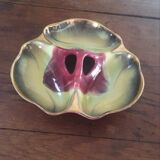Vintage presentation dish with 3 compartments