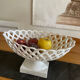 Old white porcelain fruit cup