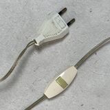 Bamboo cylindrical table lamp by Louis Sognot, France 1950s