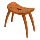 Torsten Claesson stool, pine, suede 1950.