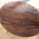 Table basse monte/baisse bois pied metal Ilse