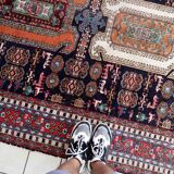 Vintage Armenian carpet Yerevan handmade 169cm x 269cm 1960s