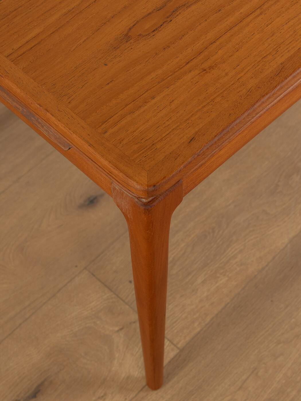 Rare extendable teak coffee table from the 1960s