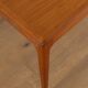 Rare extendable teak coffee table from the 1960s