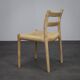 Ensemble de 6 chaises de salle à manger modèle 84 par Niels Otto Møller, années 1970.