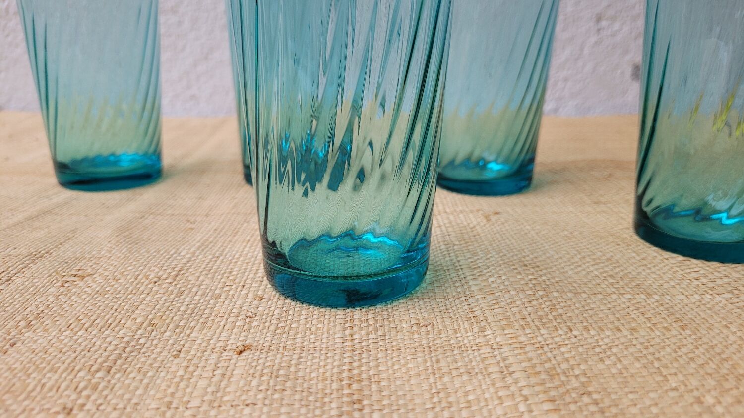 Verres bleus 60's
