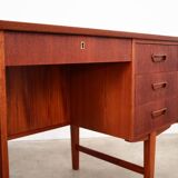 Teak desk, Danish design, 1970s, production: Denmark