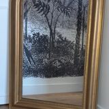 Gilded mirror