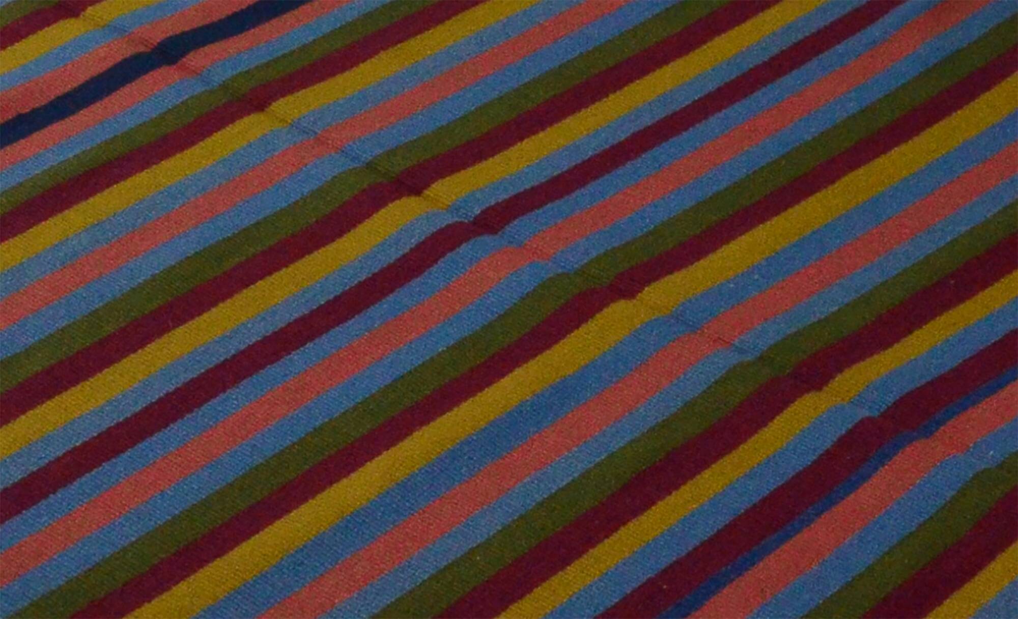 Turkish Kilim Yuruk Vintage 140x328 cm Multicoloured Handwoven