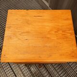 Solid oak country jam cupboard