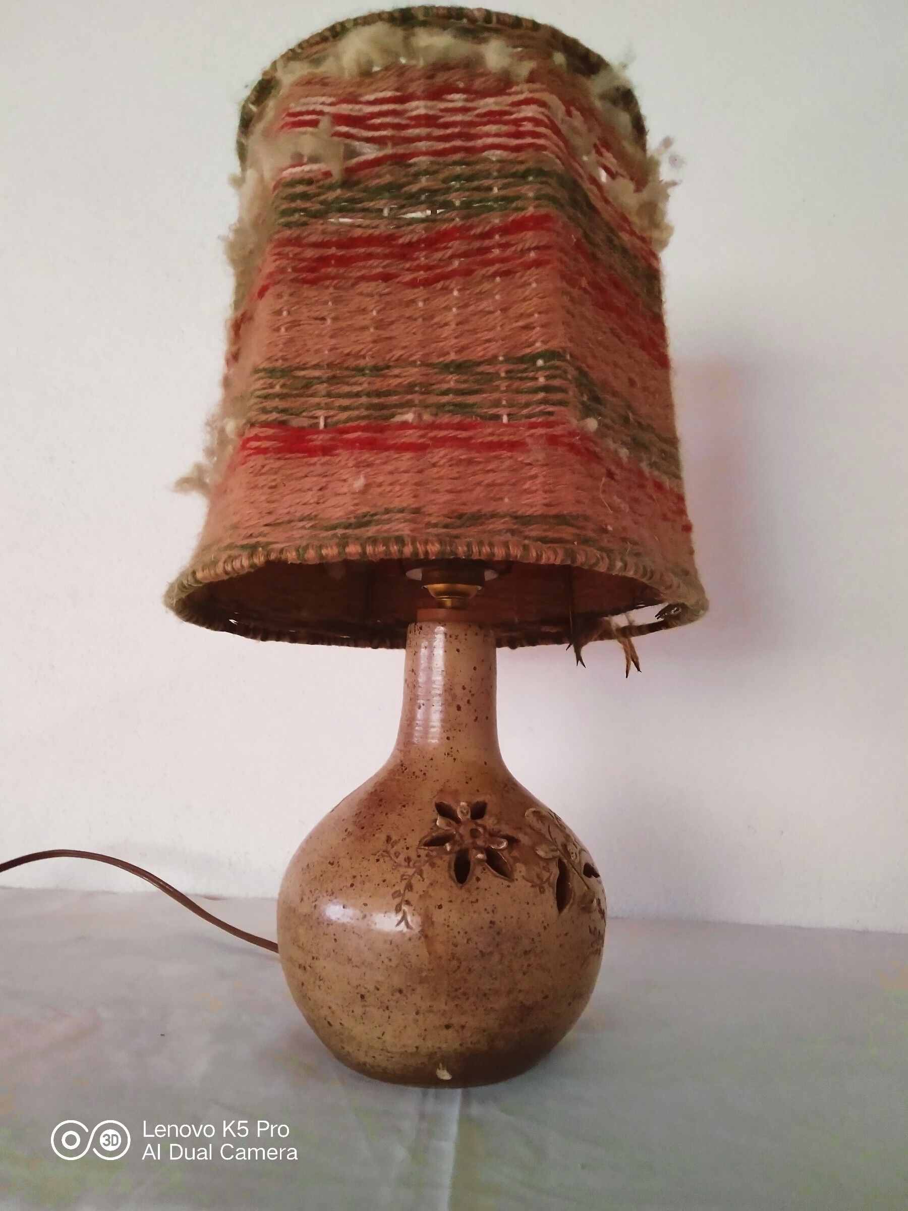 Sandstone lamp