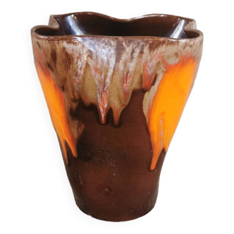 Vallauris style vase