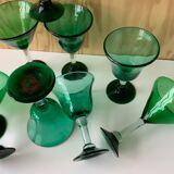 Vintage foot glasses