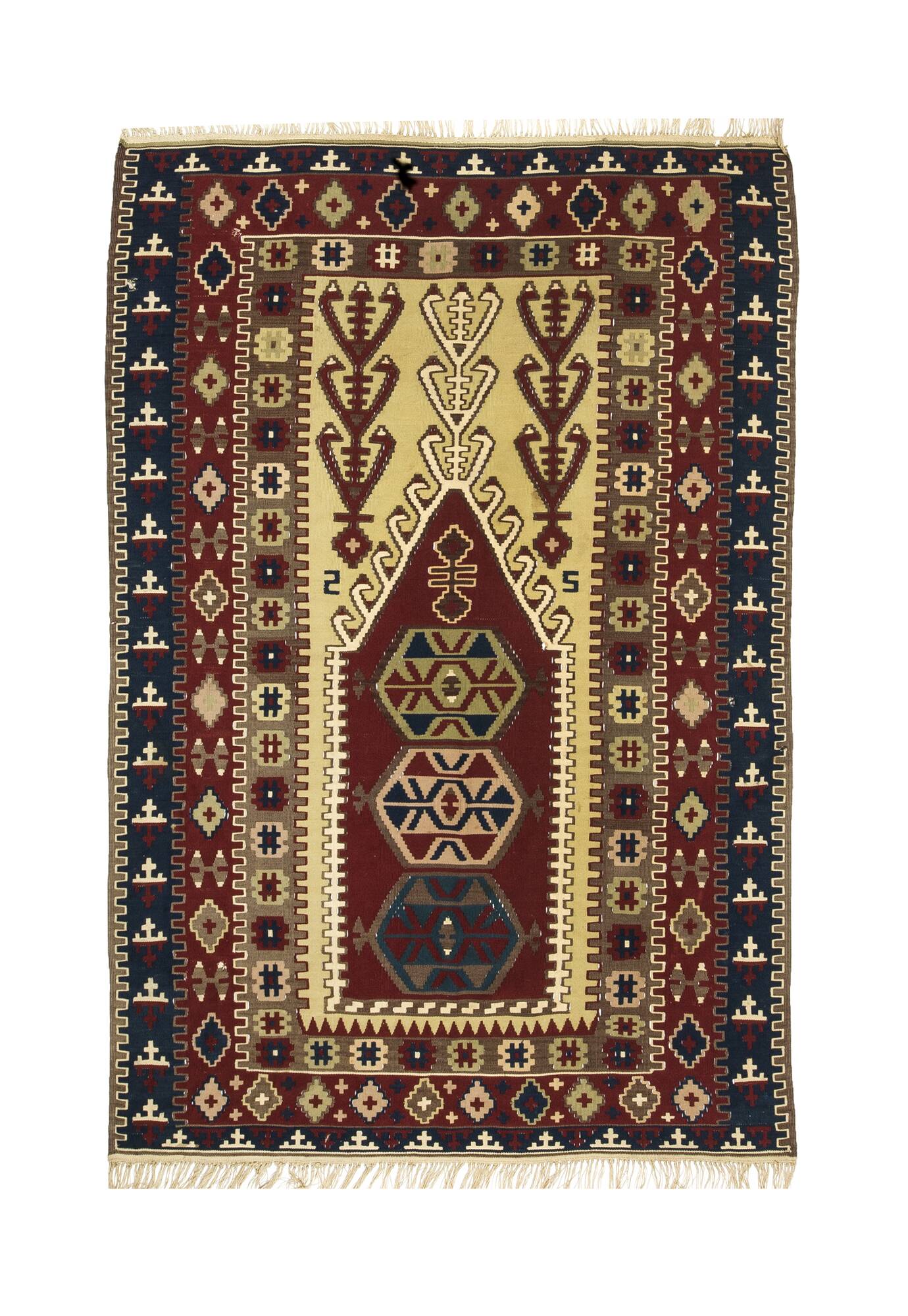 Turkish kilim rug, 170x114 cm, MYK-818