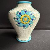 Art Deco earthenware vase – Boch La Louvière – Charles Catteau (1880-1966)