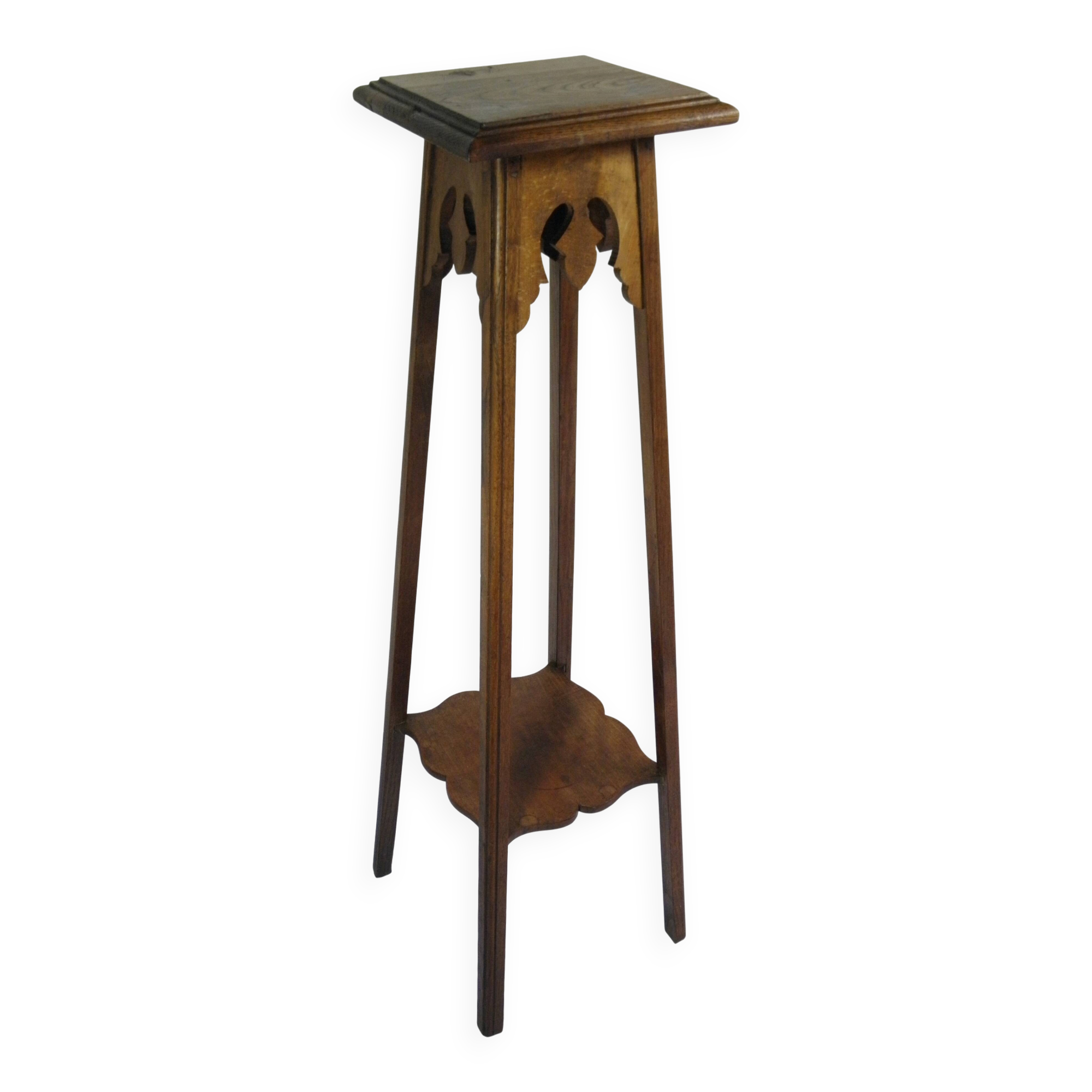 Wooden stool 103 cm - early 20th century