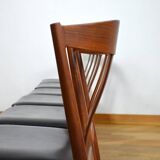 6 Chaises Danoise en Teck de Carl Ewent Ekstrom 1960