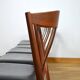 6 Danish Teak Chairs by Carl Ewent Ekstrom, 1960