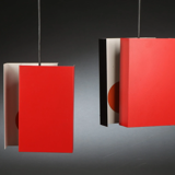 Nippon lamps, designed by Simon P Henningsen, for LYFA in 1970.
