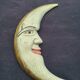 Croissant de lune, en bois vintage