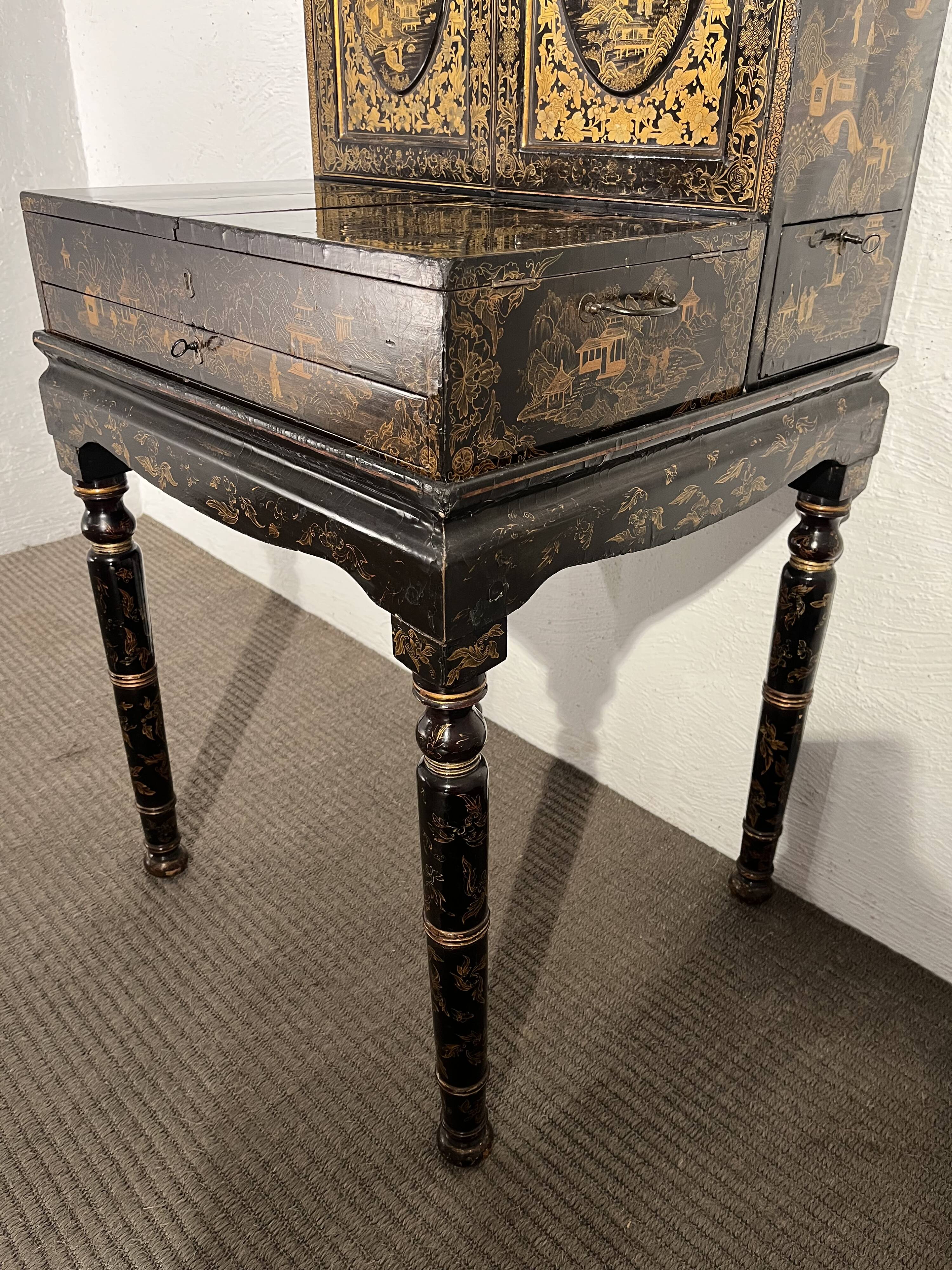 19th century Japanese-style office furniture